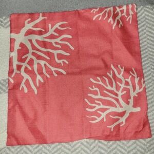 Pillow cover, coral decorative